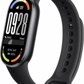 Xiaomi Smart Band 10 noir, bracelet connecté à écran AMOLED